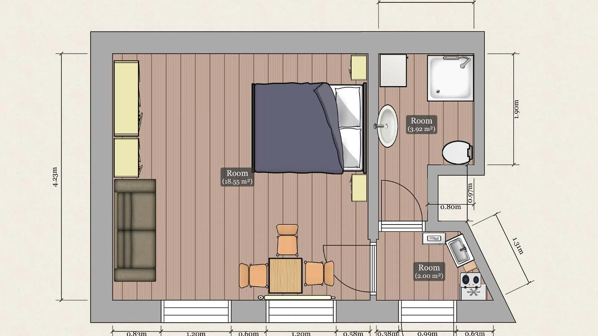 Small Cosy Apartment Near The Famous Westend City Center Будапешт